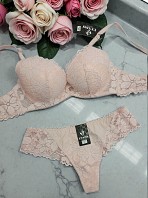 Комплект білизни Fnniss 158 рожева пудра