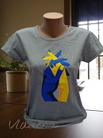 Футболка патріотична сіра 