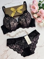 Комплект Weiyesi 8238C  чорно-бєж, Бірка 75С/М