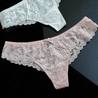 Трусики Coeur Joie 1923 пудра (Бірка Л, ХЛ )