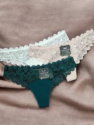 Трусики Coeur Joie 2286 бірка S (42-44) (лише пудра)
