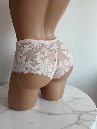 Трусики DUODUOKEKE F252 пудра (Бірка XL, 2XL)
