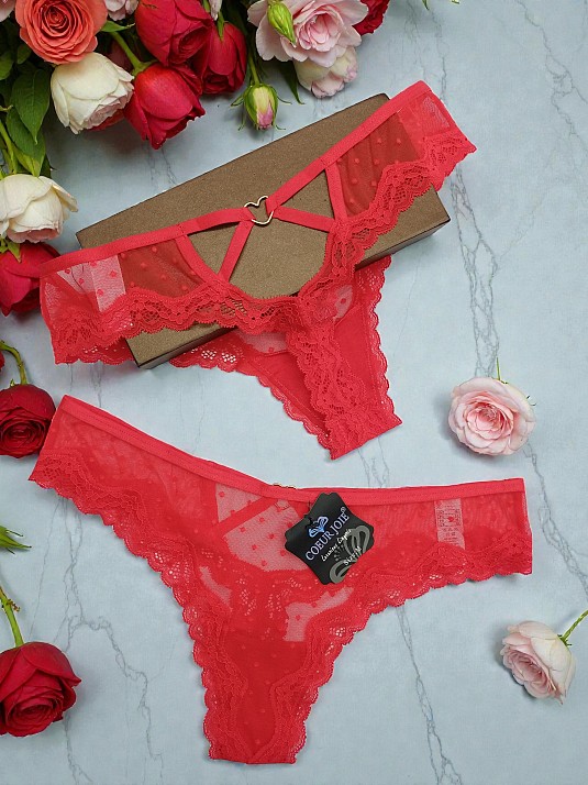 Трусики Coeur Joie 2203 червоні